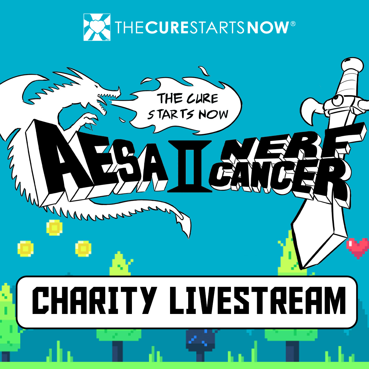 AESA x Nerf Cancer Charity Livestream