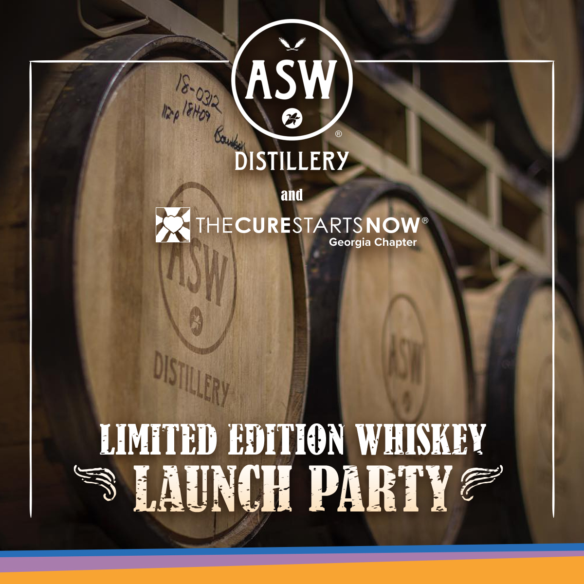 ASW's Cure Starts Now Whiskey Launch Party