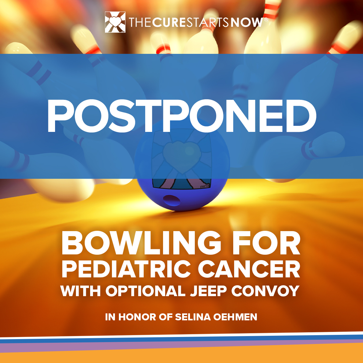 Bowling For Pediatric Cancer: POSTPONED