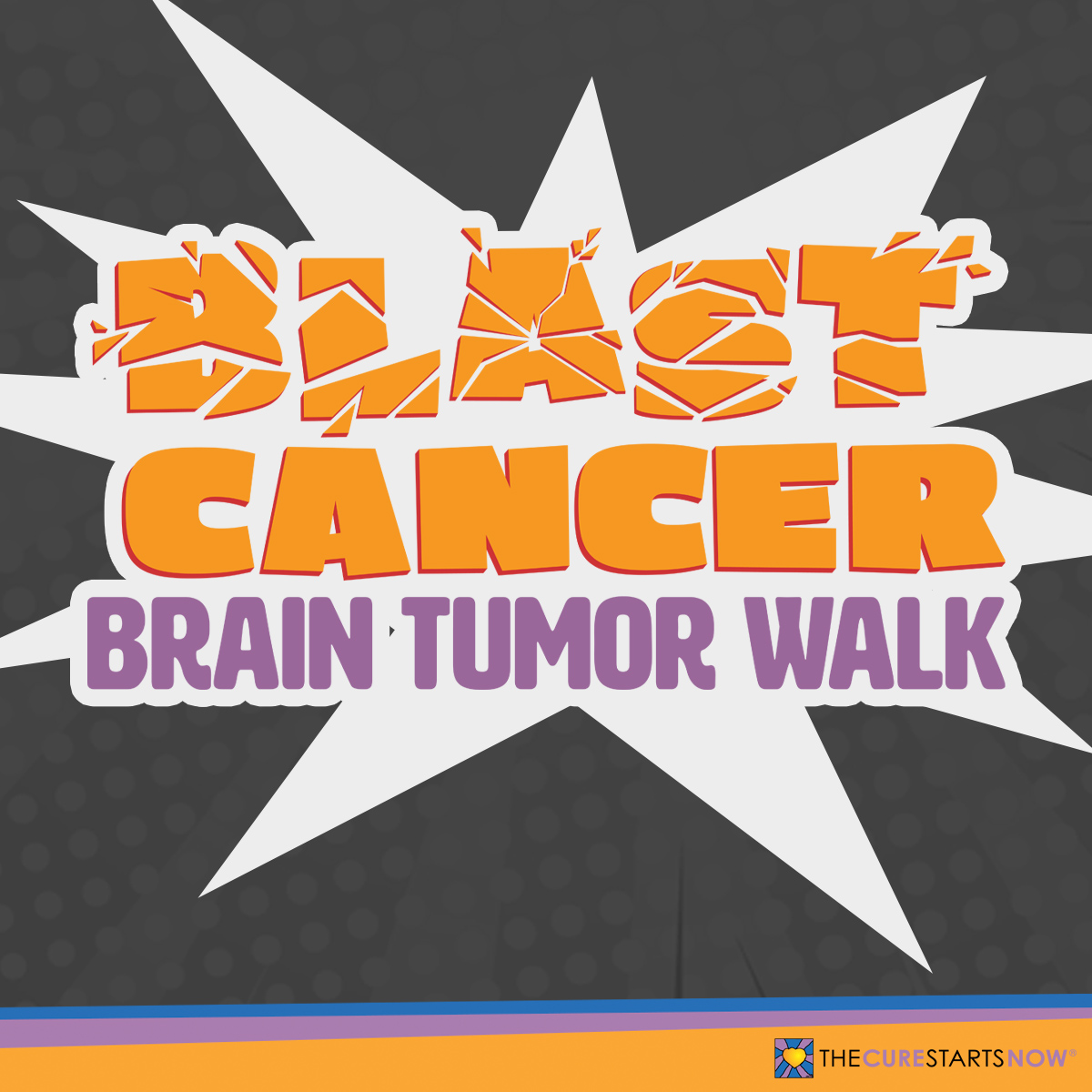 Blast Cancer Brain Tumor Walk